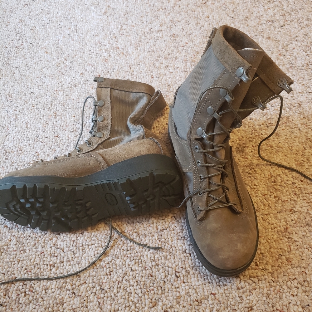 Belleville combat military steel toe boots